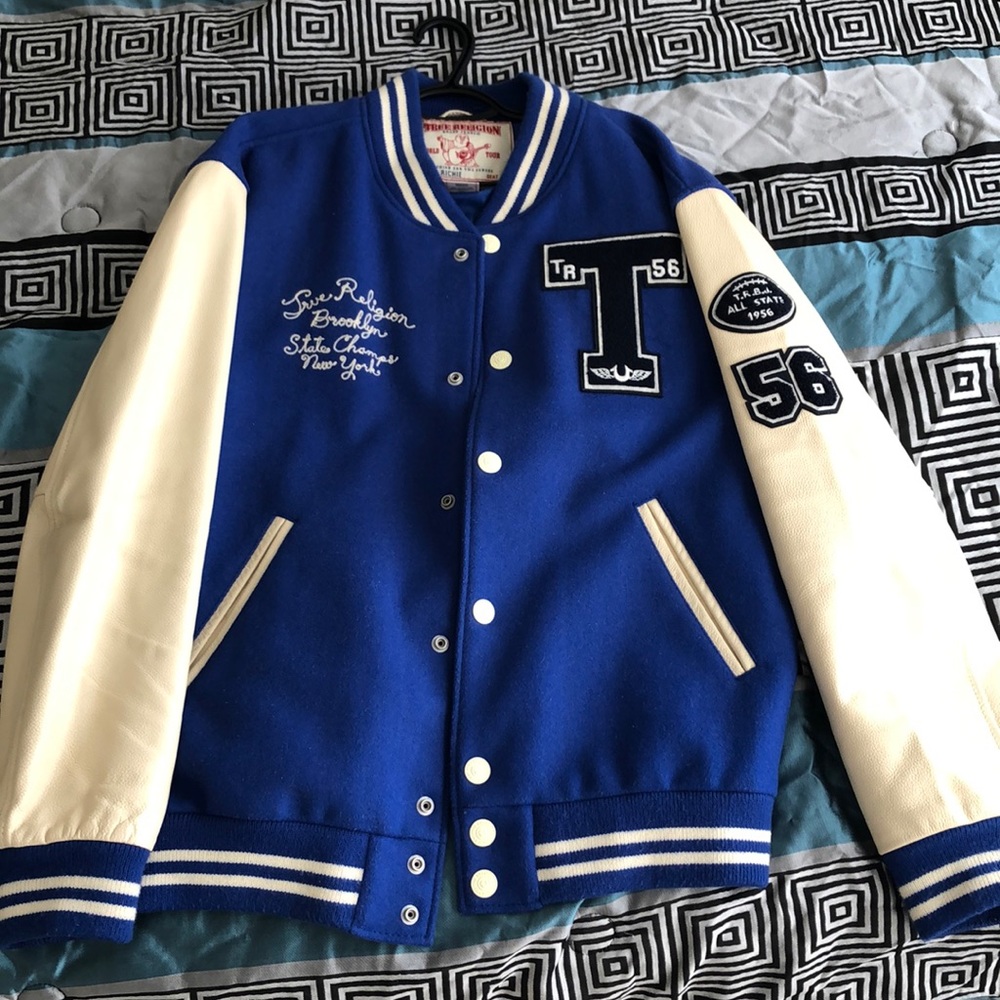 True Religion Varsity Jacket